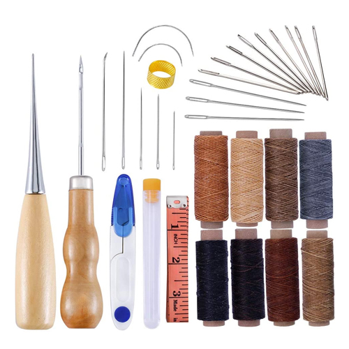 33 Pieces Leather Sewing Kit