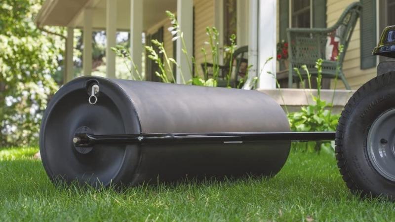 steel lawn roller