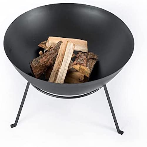Homescapes Metal Fire Bowl on Legs 