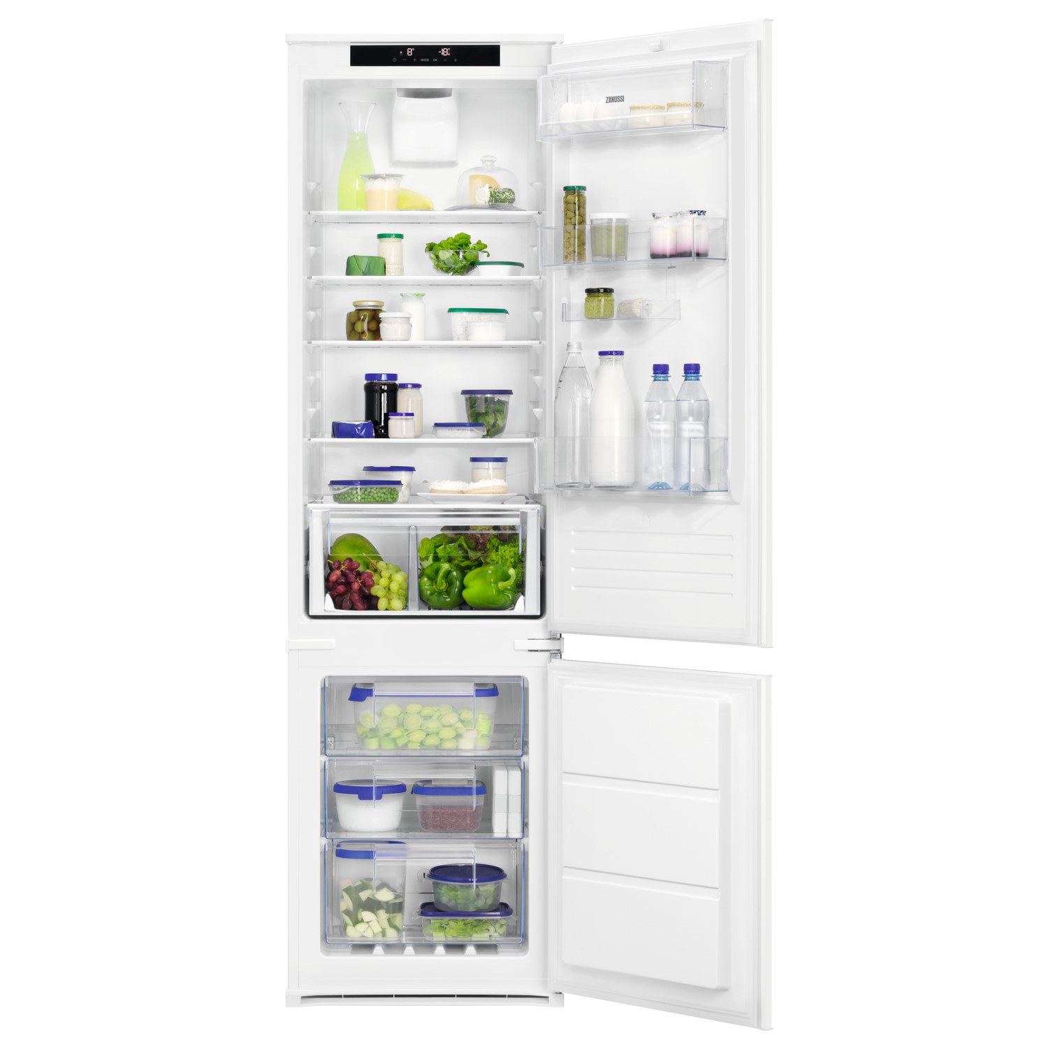 Zanussi ZBB28441SV Built-In Fridge Freezer