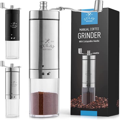 Zulay Kitchen Manual Coffee Grinder