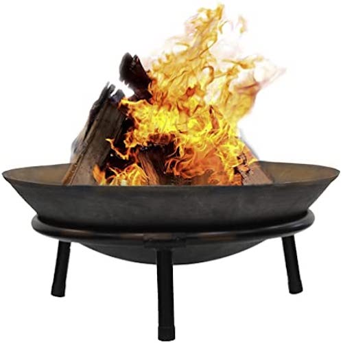 Large Cast Iron Garden Fire Pit 