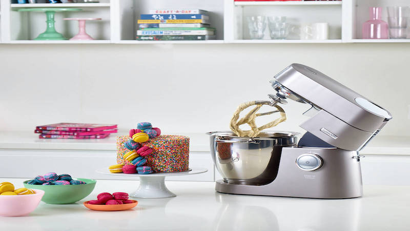 Baking with a kitchen stand mixer