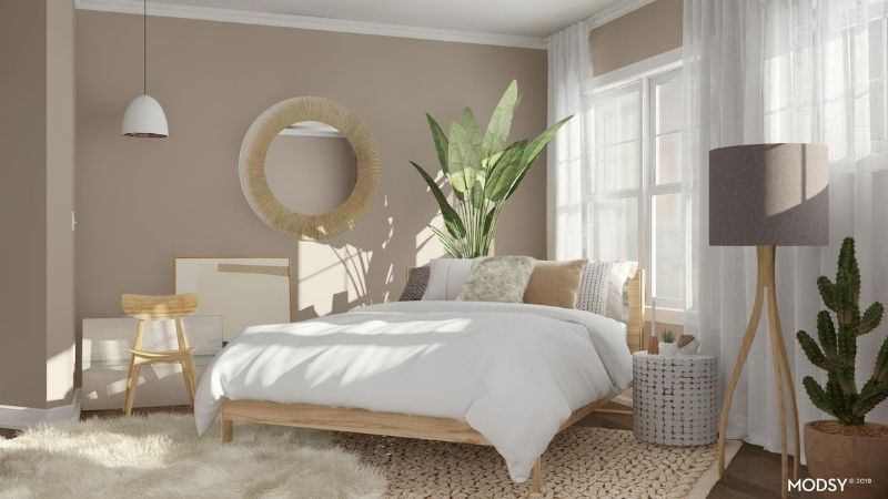 Neutral bedroom decor