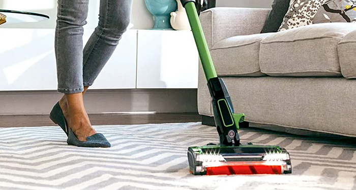Stick cordless hoover
