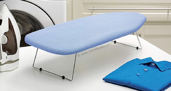 Compact ironing board