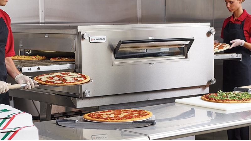 Conveyor pizza oven