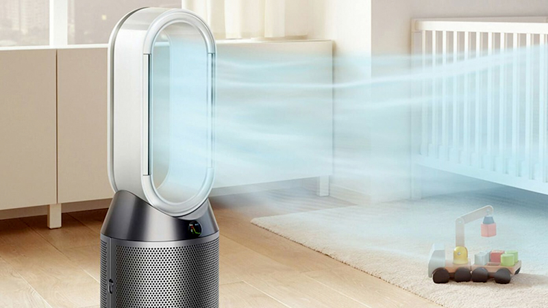 Air purifying fan