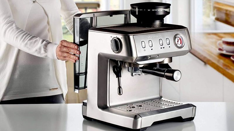 Dual purpose coffee pod machine