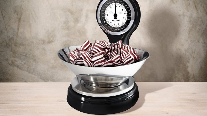 Mechanical kitchen scales