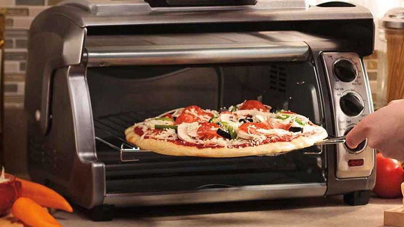 Convection pizza oven