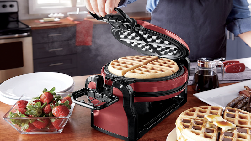Stacked waffle maker