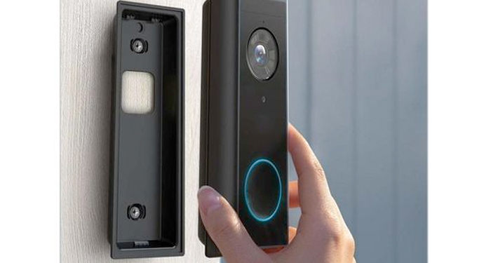 Battery wireless doorbell