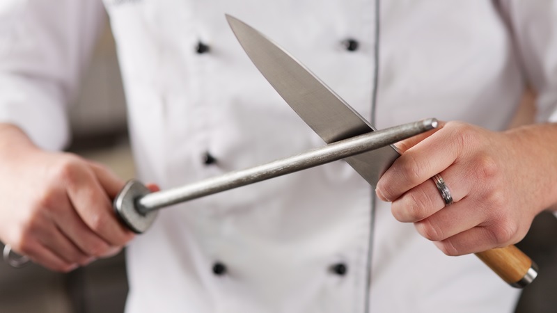 Knife sharpening steel