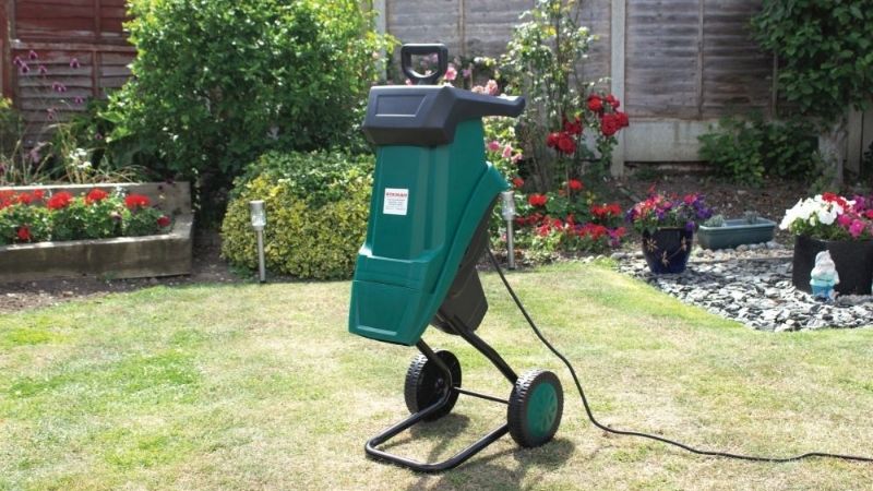 Rapid garden shredder