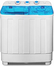 BLLXMX Semi-Automatic Portable Twin Tub washing machine