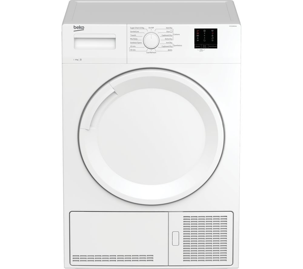 Beko DTKCE8002W1W Tumble Dryer
