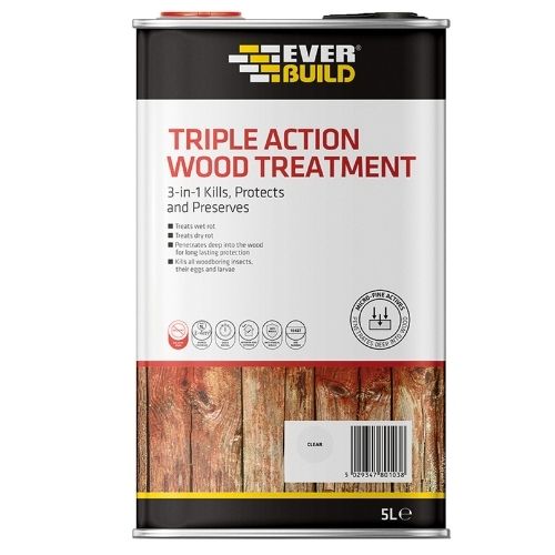 The Triple Action Wood Treatment by Everbuild