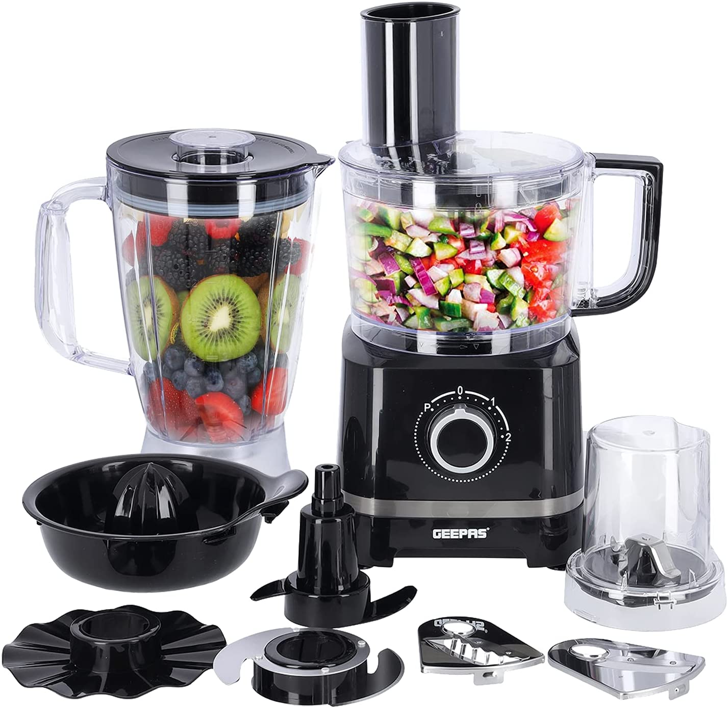 Geepas 10 in 1 food processor blender