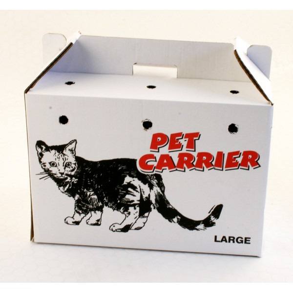 PPI Cardboard Pet Carrier