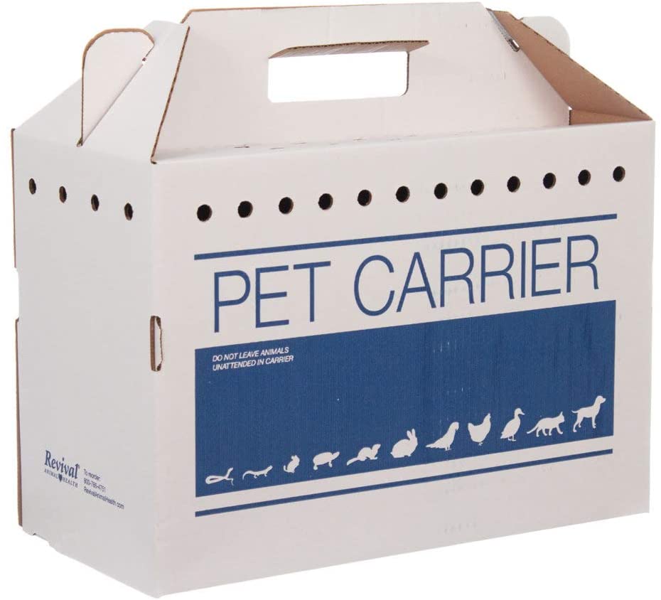 Revival Cardboard Pet Carrier