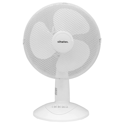 Schallen Branded Electric Oscillating Table Fan