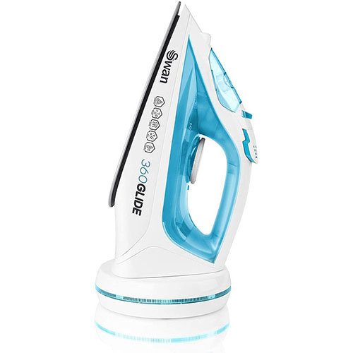Swan 2-in-1 Cord or Cordless Steam Iron Press