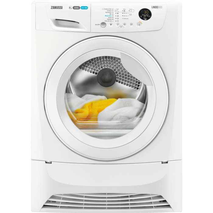 Zanussi ZDC8203WZ Condenser Tumble Dryer