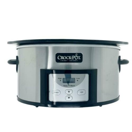 Crock-Pot Stovetop-Safe Programmable 6 Quart Slow Cooker