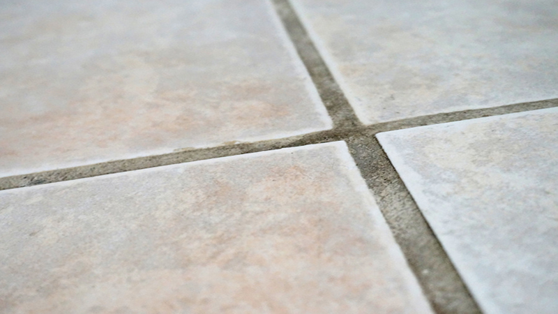 Dirty grout