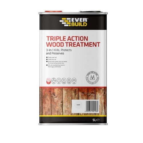 EverBuild 5L Lumberjack Triple Action Wood Treatment
