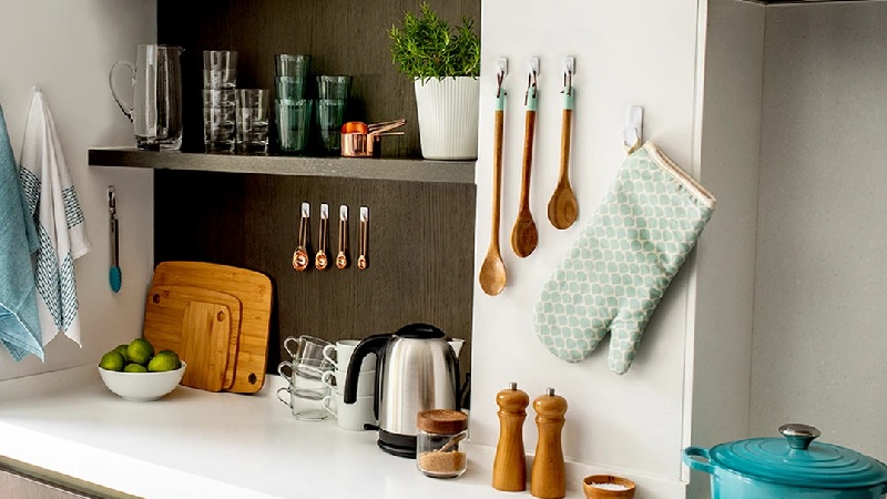 organised kitchen