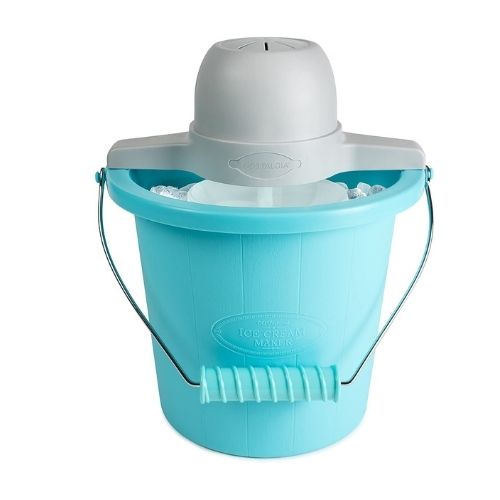 Nostalgia 4-Quart Electric Bucket Ice Cream Maker