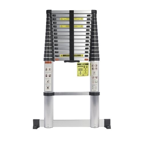 Parker Products 3.2M Extendable Aluminium Telescopic Folding Ladder