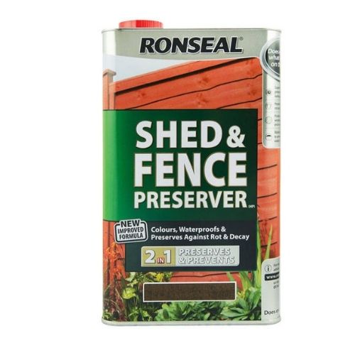 Ronseal Black Garden Shed and Fence Preserver