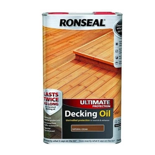 Ronseal RSLUDONC5L Ultimate Protection Decking Oil